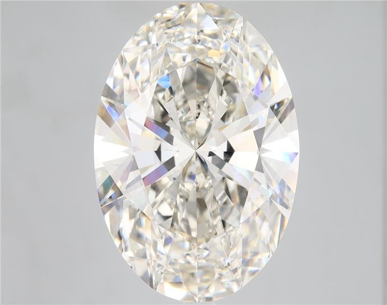 10.08ct H VS2 Rare Carat Ideal Cut Oval Lab Grown Diamond