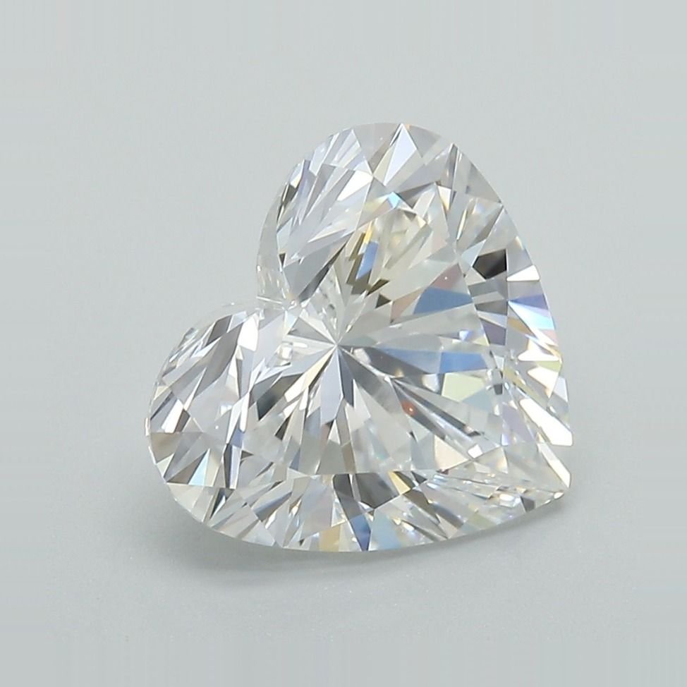 3.53ct D VS1 Very Good Cut Heart Lab Grown Diamond