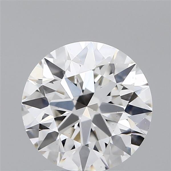 2.29ct H VS2 Rare Carat Ideal Cut Round Lab Grown Diamond