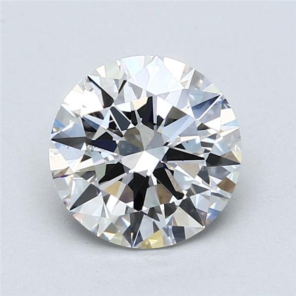 2.14ct E SI1 Rare Carat Ideal Cut Round Lab Grown Diamond