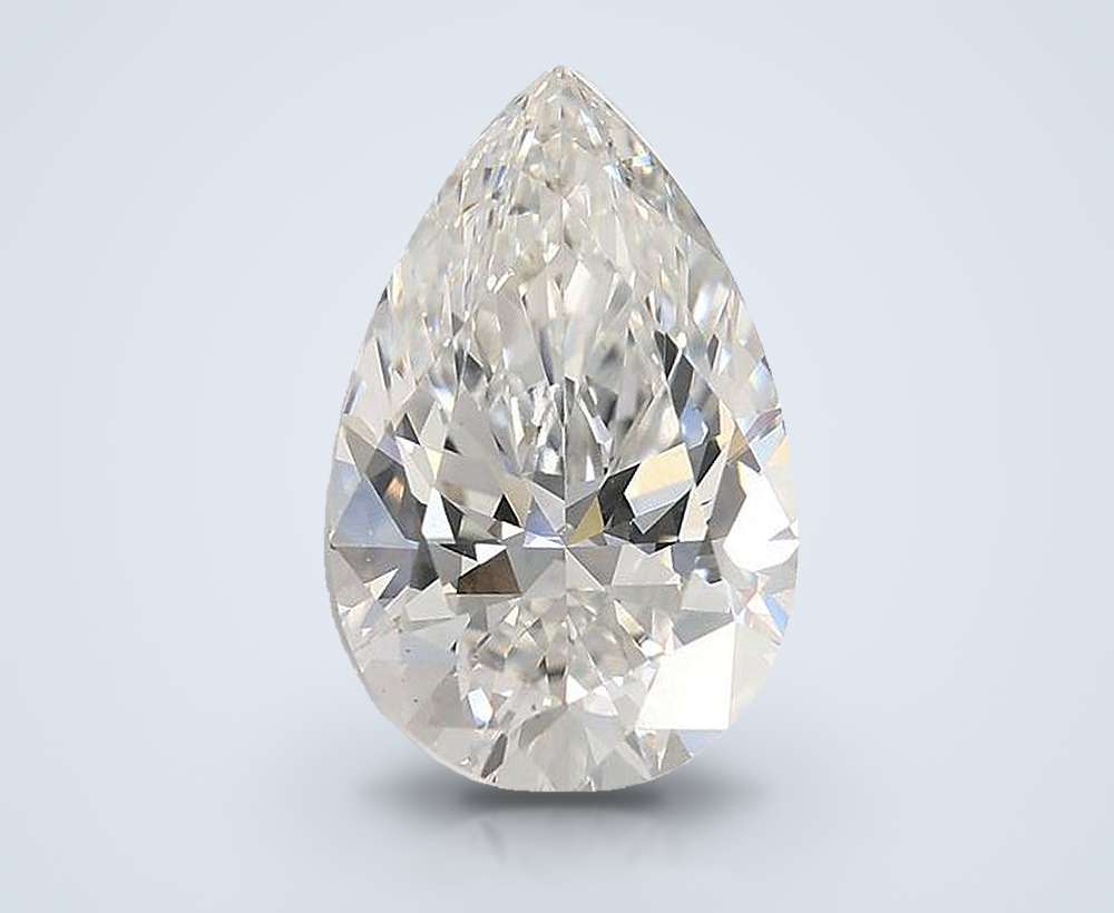 2.59 Carat Pear Lab Diamond