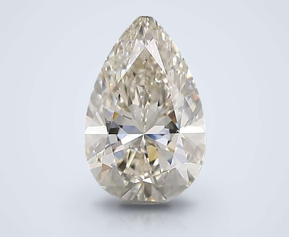 0.50 Carat Pear Natural Diamond
