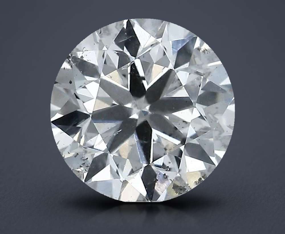 0.70 Carat Round Natural Diamond