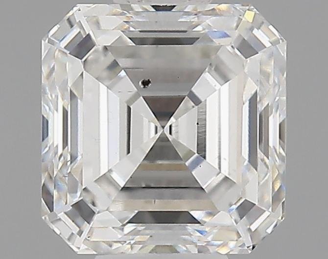 1.57ct E SI1 Rare Carat Ideal Cut Asscher Lab Grown Diamond