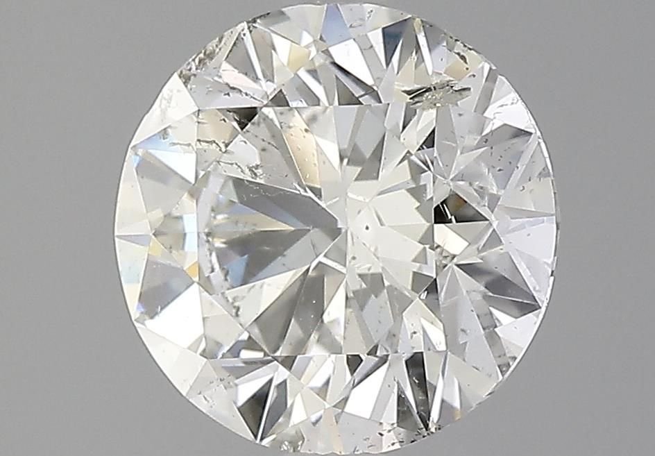 3.00ct H SI2 Rare Carat Ideal Cut Round Diamond