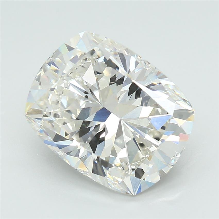 5.01ct G VVS2 Rare Carat Ideal Cut Cushion Lab Grown Diamond