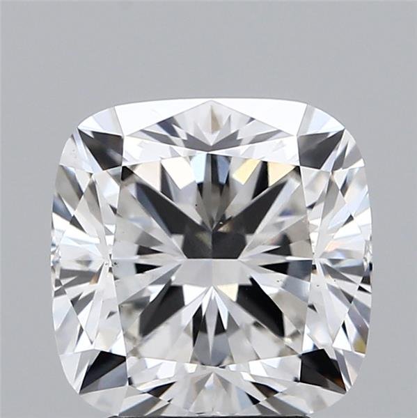 3.68ct H VS1 Rare Carat Ideal Cut Cushion Lab Grown Diamond