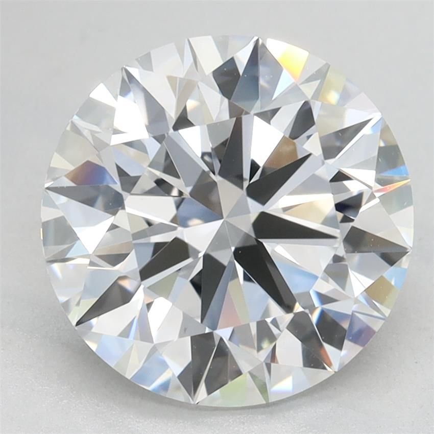 3.25ct D IF Rare Carat Ideal Cut Round Lab Grown Diamond