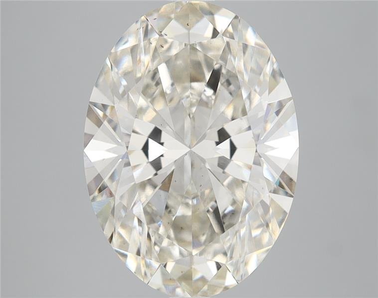 4.40ct I VS2 Rare Carat Ideal Cut Oval Lab Grown Diamond