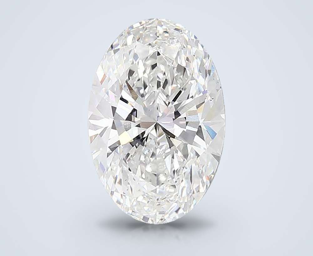 15.10 Carat Oval Lab Diamond