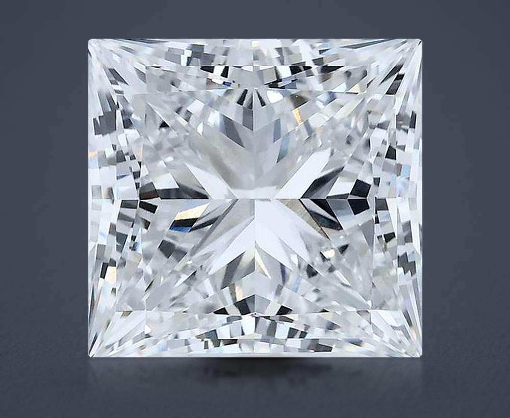 6.01 Carat Princess Lab Diamond