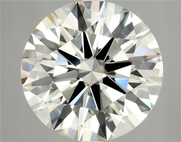 4.03ct K IF Rare Carat Ideal Cut Round Diamond