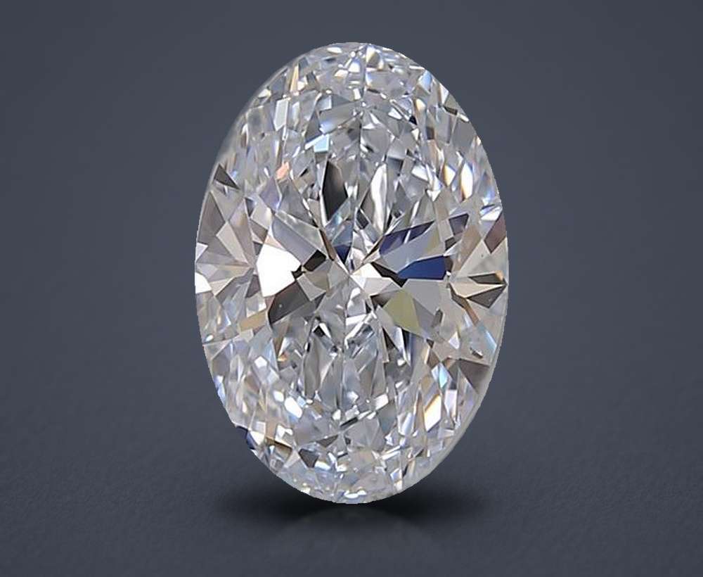 1.67 Carat Oval Lab Diamond
