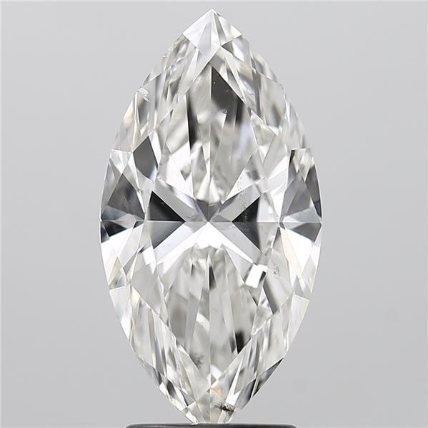 3.00ct H SI1 Rare Carat Ideal Cut Marquise Lab Grown Diamond