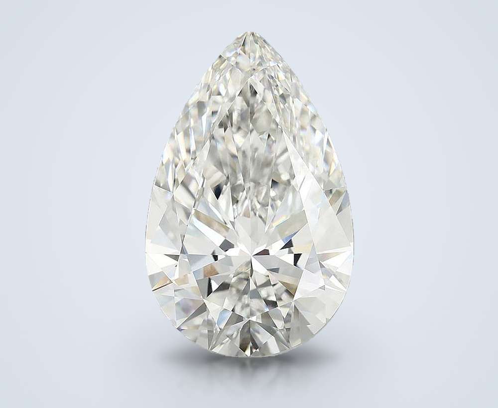 9.90 Carat Pear Lab Diamond