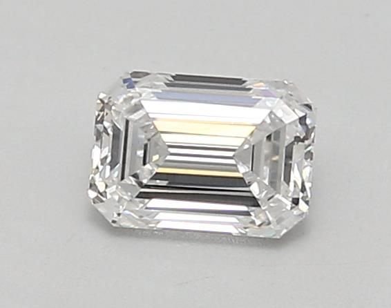 0.81ct D VVS2 Rare Carat Ideal Cut Emerald Lab Grown Diamond