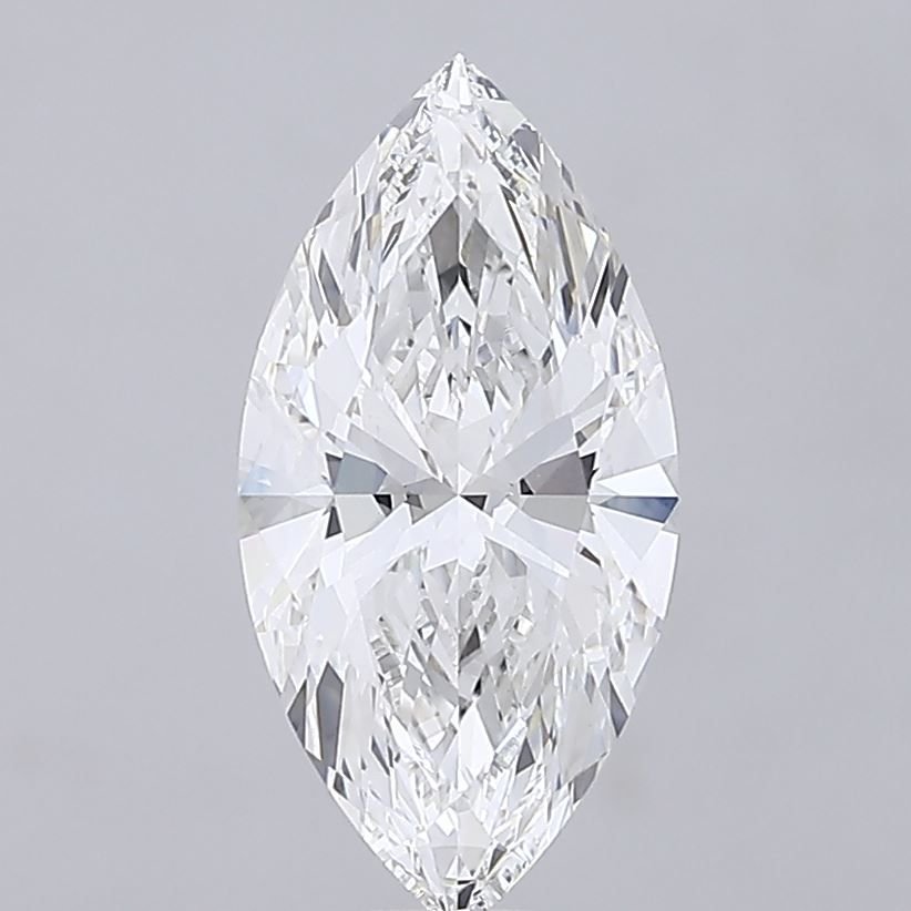 9.11ct F VVS2 Rare Carat Ideal Cut Marquise Lab Grown Diamond
