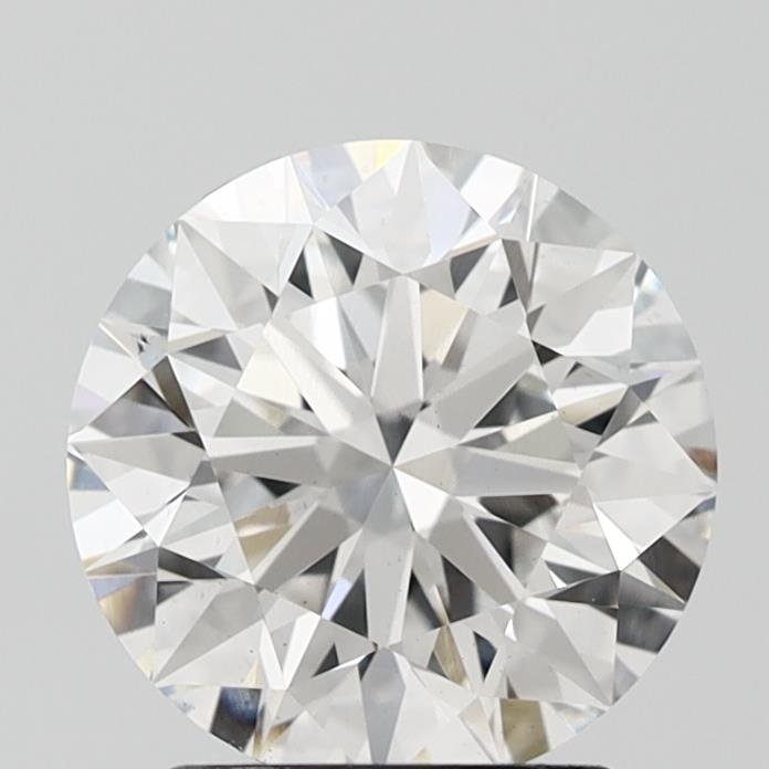 2.44ct F VS2 Excellent Cut Round Lab Grown Diamond