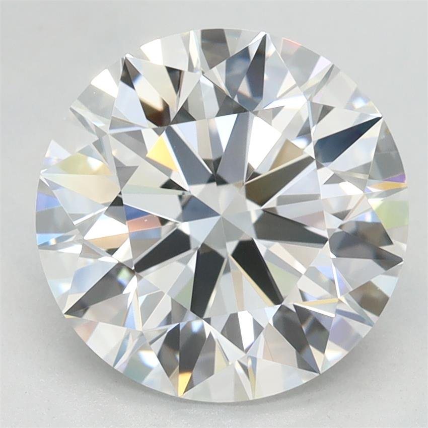 3.02ct D VVS1 Rare Carat Ideal Cut Round Lab Grown Diamond