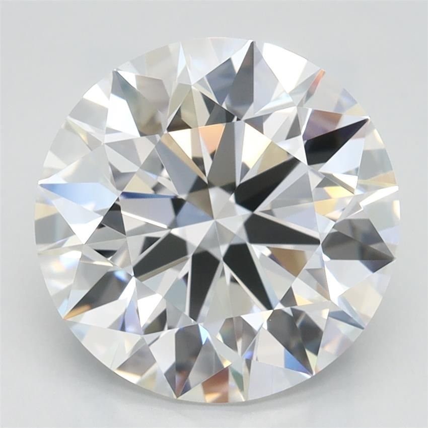 3.49ct D FL Rare Carat Ideal Cut Round Lab Grown Diamond