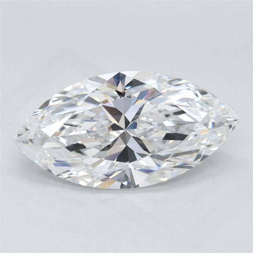 2.04ct D VVS1 Rare Carat Ideal Cut Marquise Lab Grown Diamond