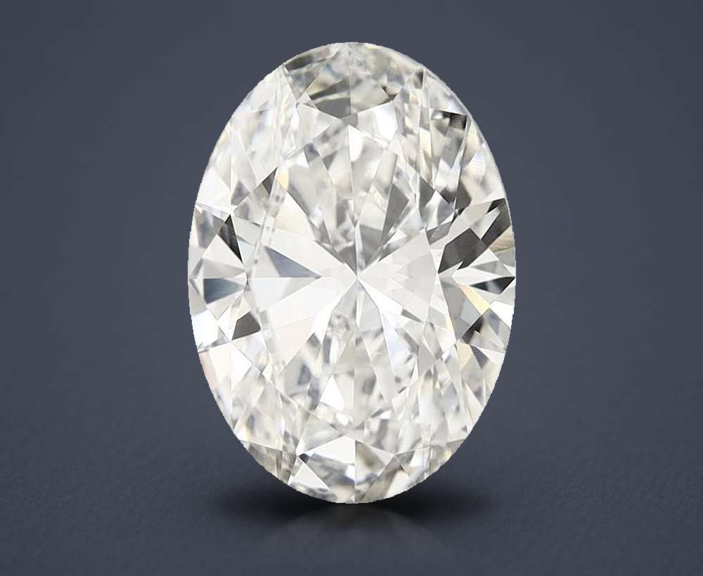 3.55 Carat Oval Lab Diamond