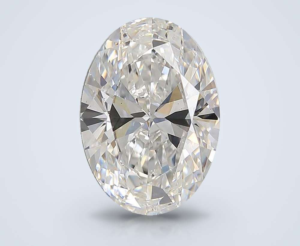4.10 Carat Oval Lab Diamond
