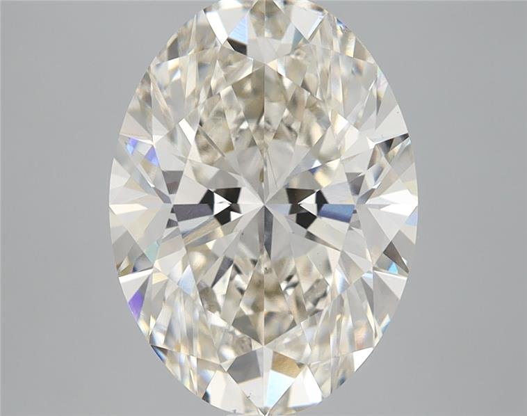 4.09ct I VS2 Very Good Cut Oval Lab Grown Diamond