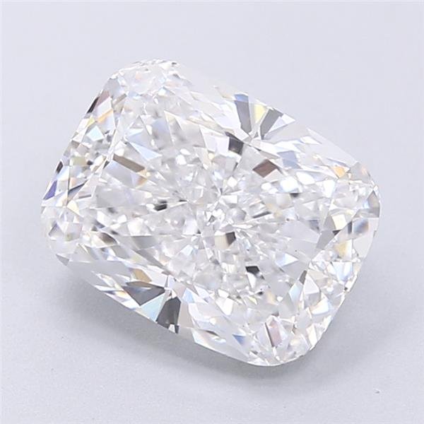 3.07ct D VS1 Very Good Cut Cushion Lab Grown Diamond