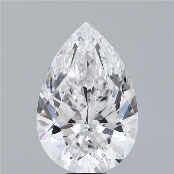 12.09ct E VS1 Rare Carat Ideal Cut Pear Lab Grown Diamond