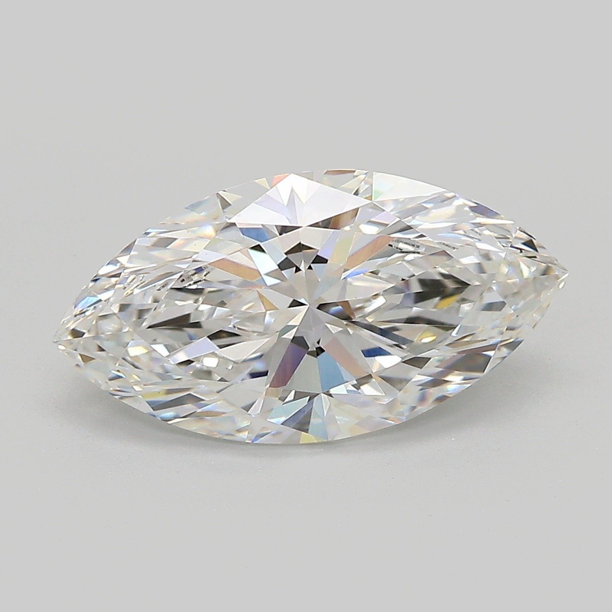 3.06ct E VS1 Rare Carat Ideal Cut Marquise Lab Grown Diamond