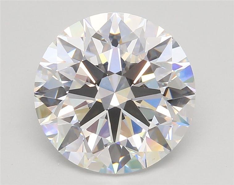 5.03ct D VVS2 Rare Carat Ideal Cut Round Lab Grown Diamond