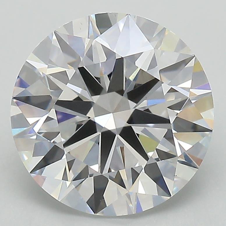 3.45ct D VS1 Rare Carat Ideal Cut Round Lab Grown Diamond