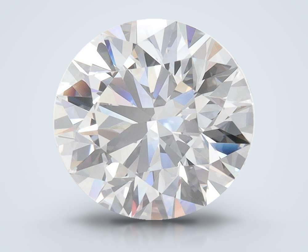 3.69 Carat Round Lab Diamond