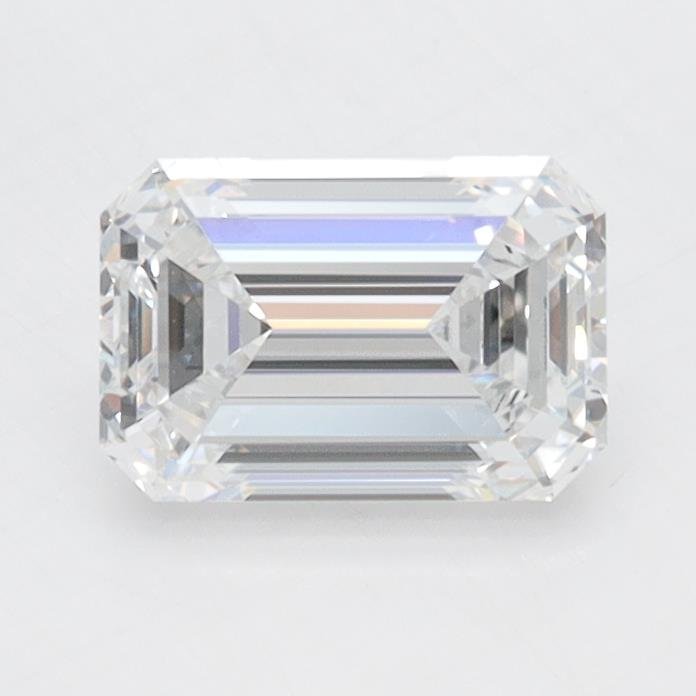 1.07ct D VVS1 Rare Carat Ideal Cut Emerald Lab Grown Diamond