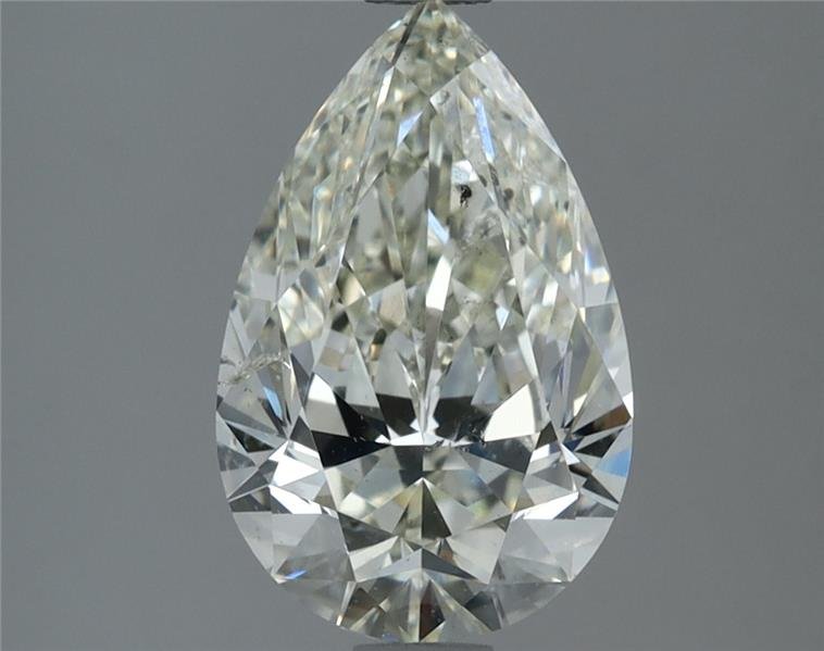 2.02ct J SI2 Rare Carat Ideal Cut Pear Diamond
