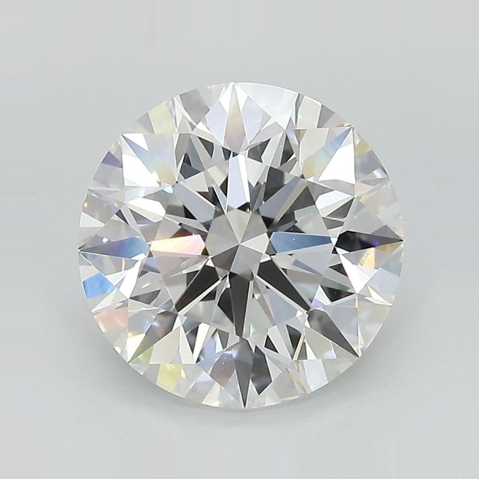 4.51ct E VVS2 Excellent Cut Round Lab Grown Diamond