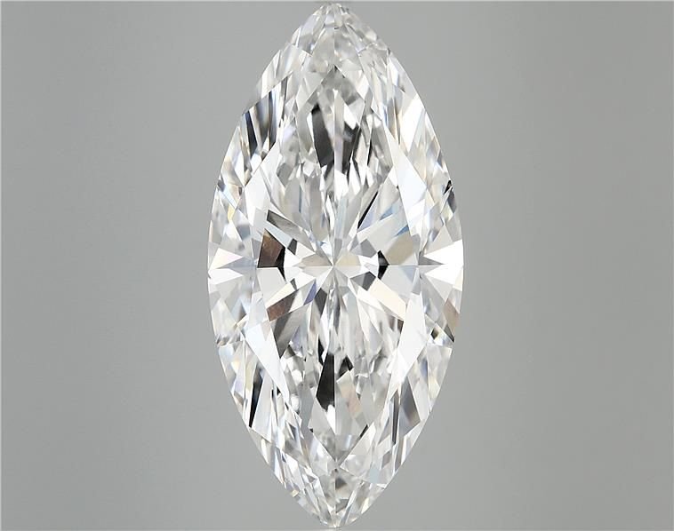 9.01ct F VVS2 Rare Carat Ideal Cut Marquise Lab Grown Diamond