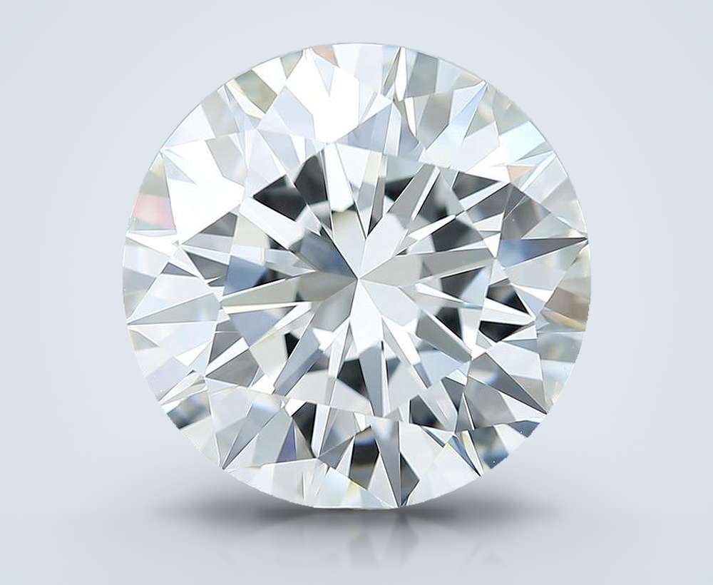 8.02 Carat Round Natural Diamond