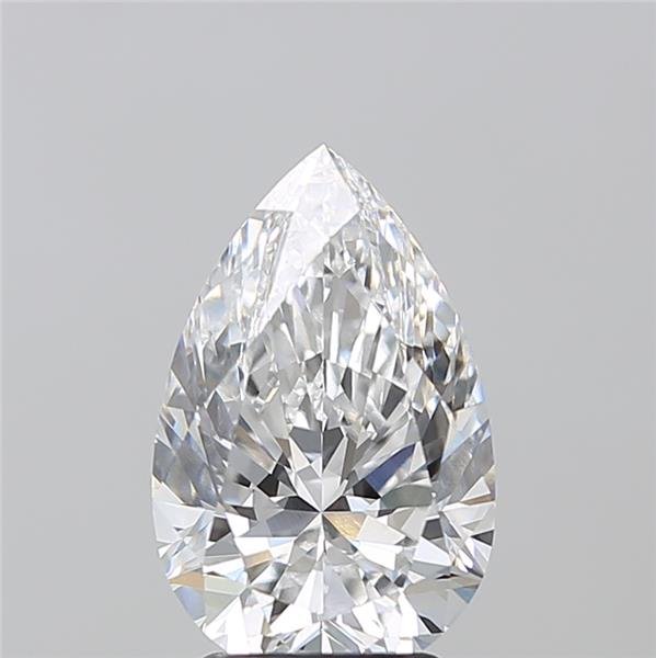 3.00 Carat Pear Lab Diamond