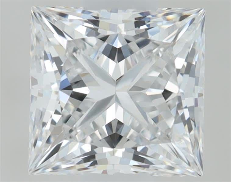 6.05ct G VS1 Rare Carat Ideal Cut Princess Lab Grown Diamond