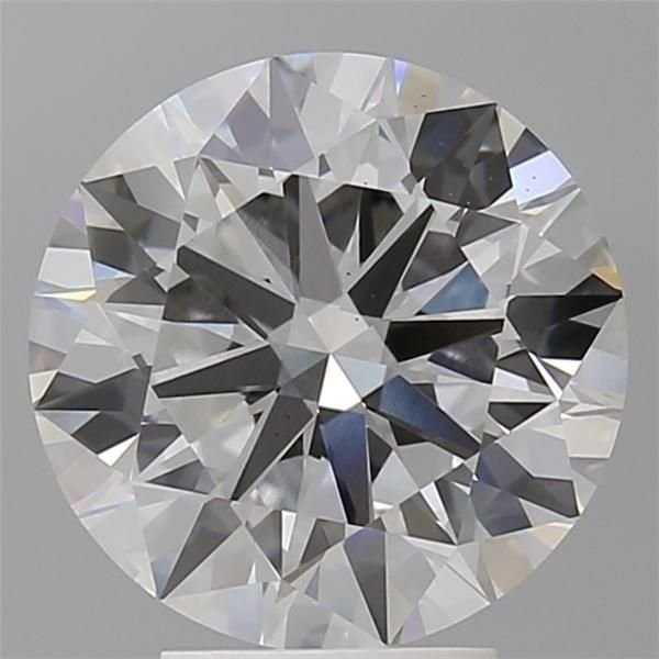 4.51 Carat Round Lab Diamond