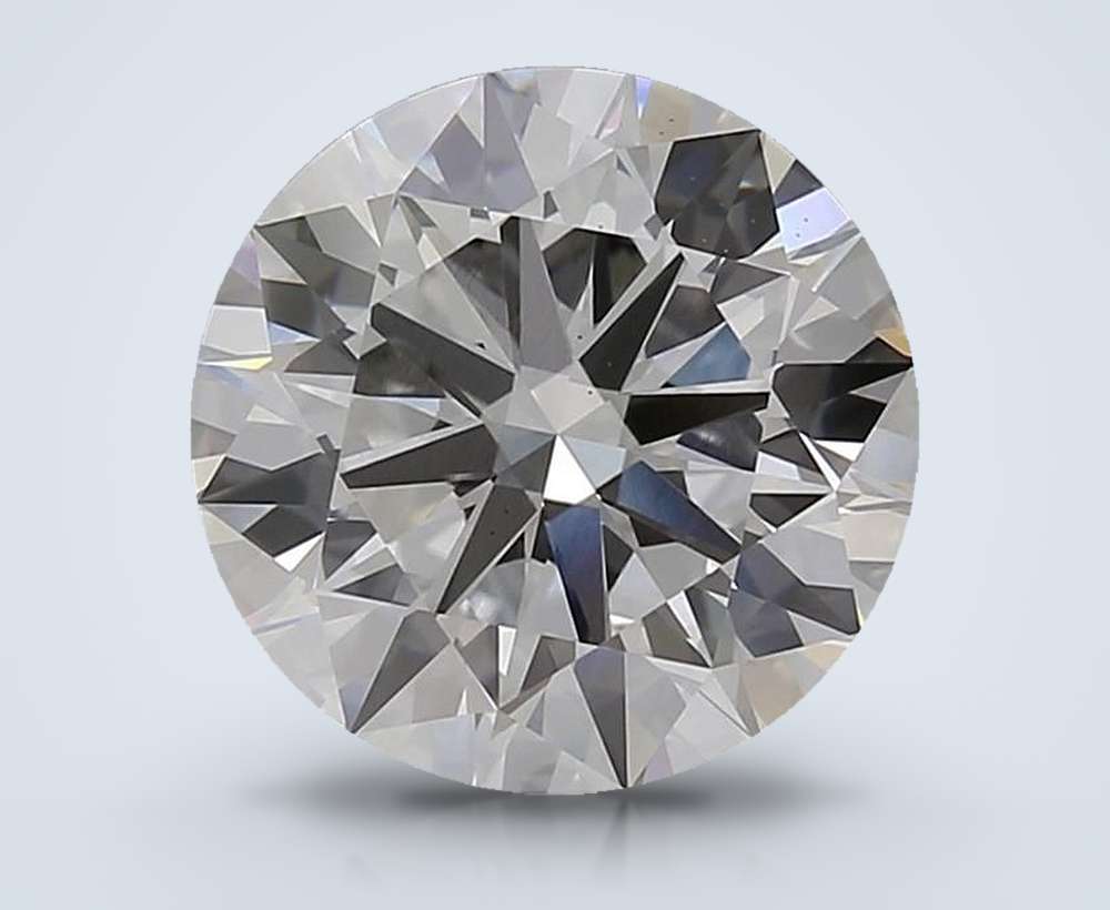 4.51 Carat Round Lab Diamond