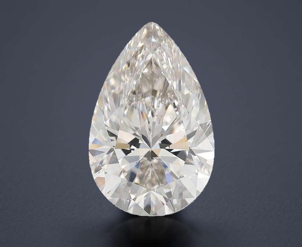 5.11 Carat Pear Lab Diamond