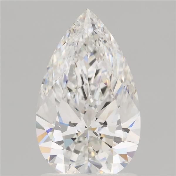 1.58 Carat Pear Lab Diamond