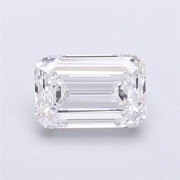 1.40ct D VVS2 Rare Carat Ideal Cut Emerald Lab Grown Diamond