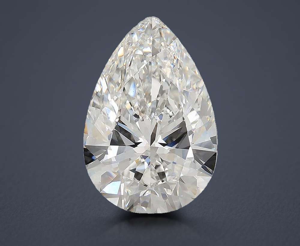 6.26 Carat Pear Lab Diamond