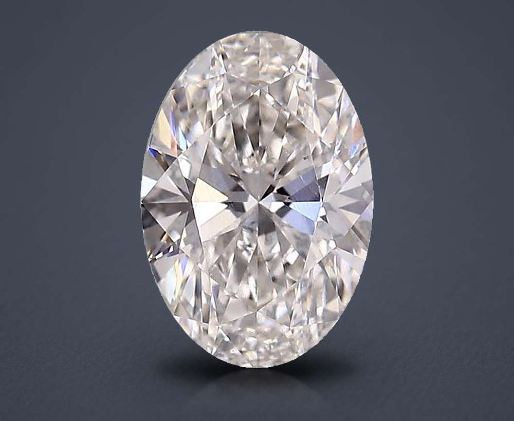 1.43 Carat Oval Lab Diamond