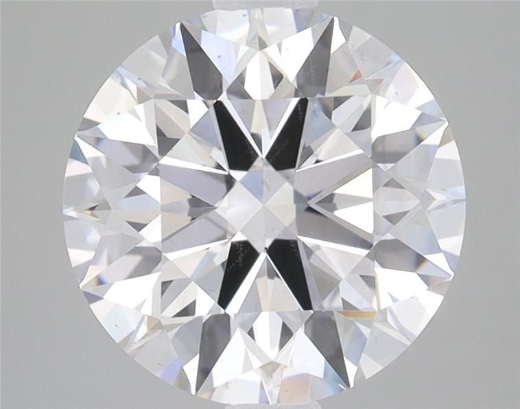 4.10ct E SI1 Rare Carat Ideal Cut Round Lab Grown Diamond