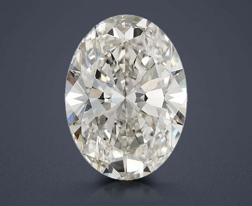2.46 Carat Oval Lab Diamond